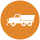 Snow Plow Truck, Snow Removal Icon