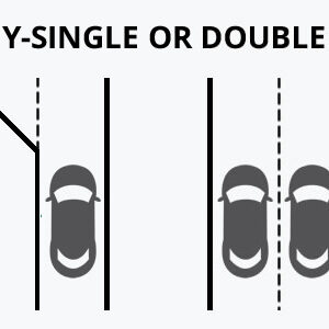 Single Y or Double-gray